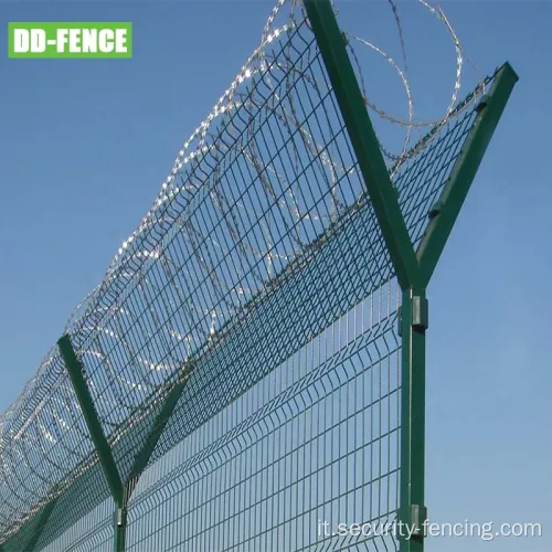 Fence a maglie di filo saldato per l'aeroporto